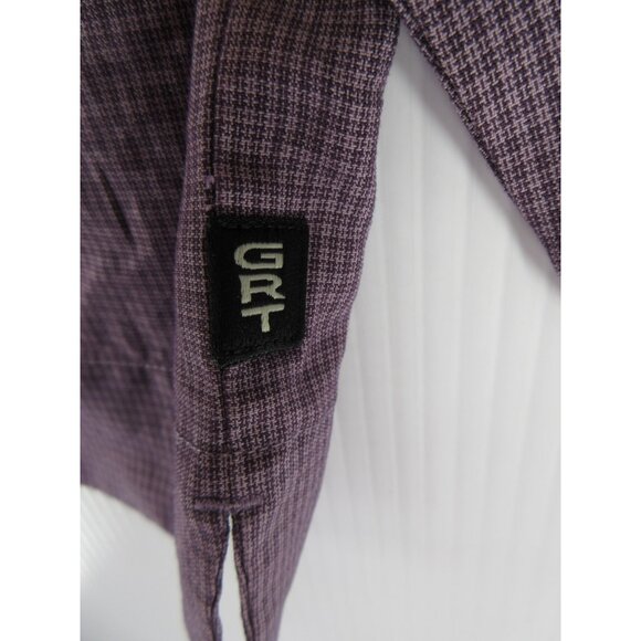 VINTAGE Columbia Top Small GRT Shirt Loop Collar Plaid Hiking Camp - Picture 4 of 12